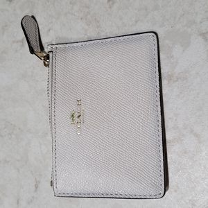 Coach key and coin case